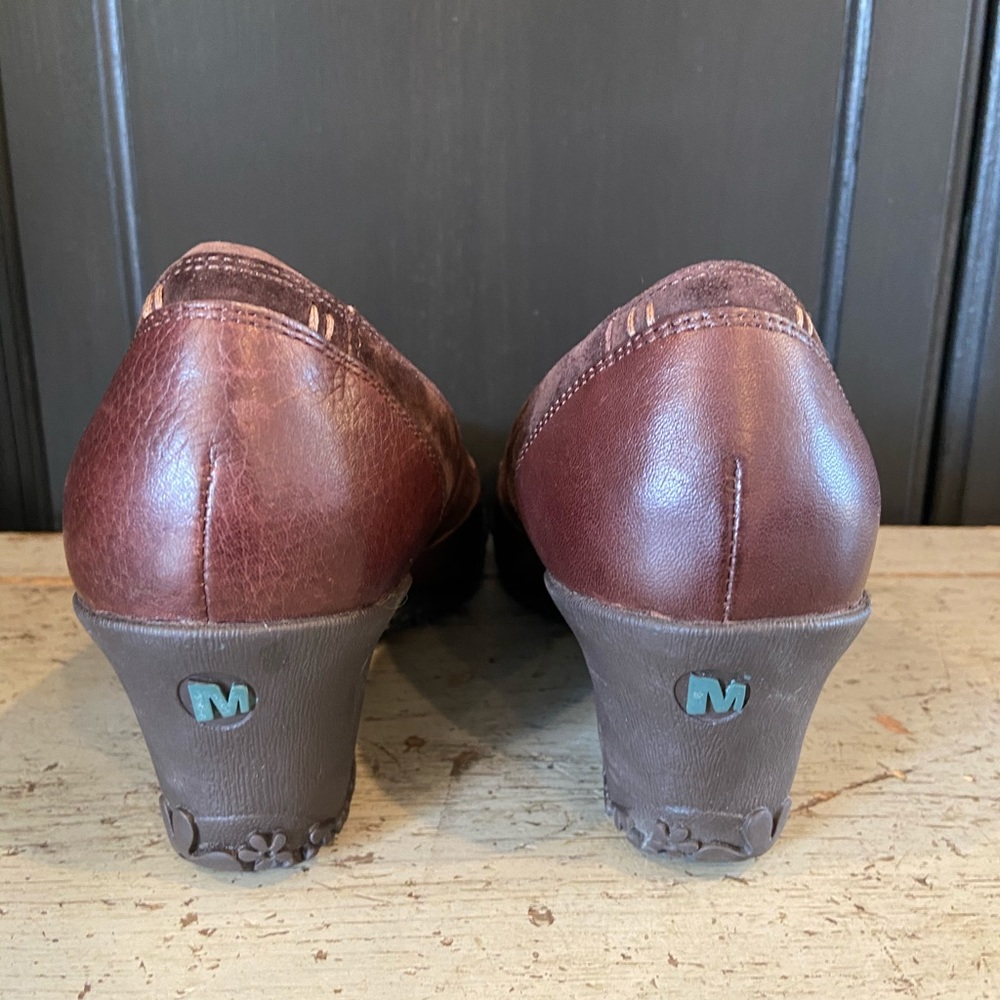 Merrell Lotus Roast Wedge Heels Size 8 - Picture 6 of 7